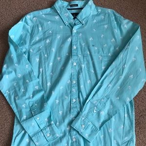 American Eagle Classic Printed Button Down